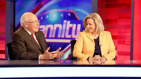 Getty Images Dick Cheney and his daughter Liz Cheney in 2015.