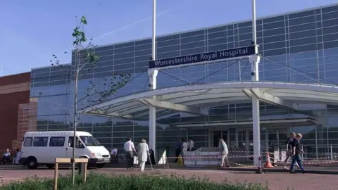 PA Media Worcestershire Royal Hospital