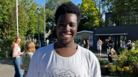 Phil Harrison/BBC Ayodeji Adelusola