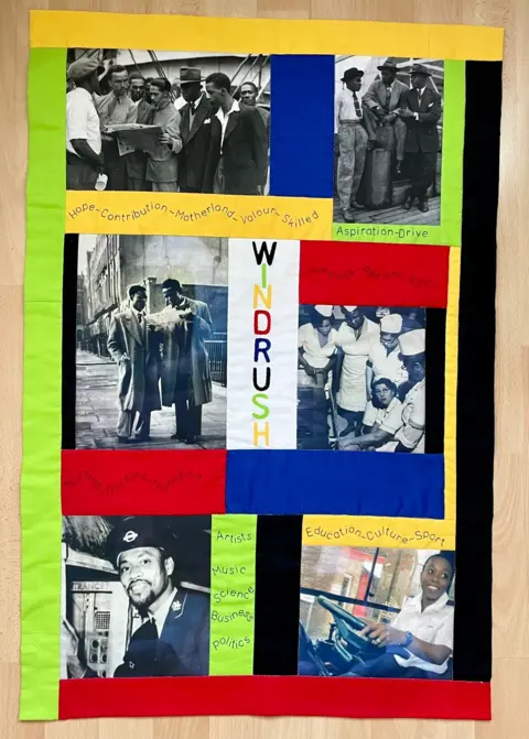 Suffolk Windrush Celebration Committee Windrush quilt