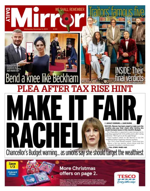 "Make it fair, Rachel".