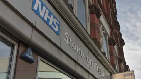 Google NHS walk-in centre Hanley