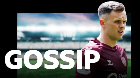 Hearts striker Lawrence Shankland