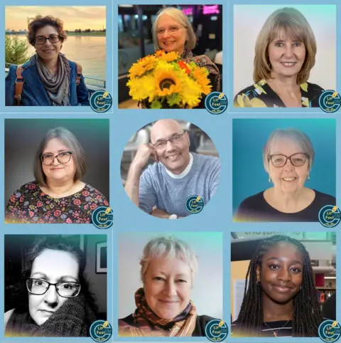 CovLitFest A collage of authors set to take part in the festival including, on the top row: Pippa Virdee, Eleanor Nesbitt, Ann Evans
Middle row: Nicky Downes, Danny Scott, Margaret Mather
Bottom row:  Anna Stephens, Andrea Mbarushimana and Diamond Kayode-Osunlana.
