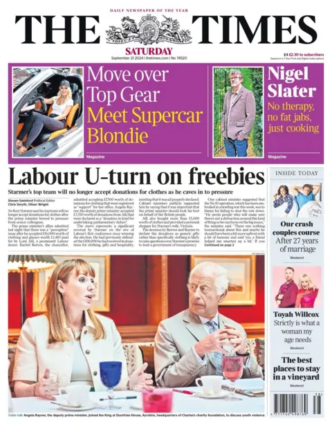  Labour U-turn on freebies