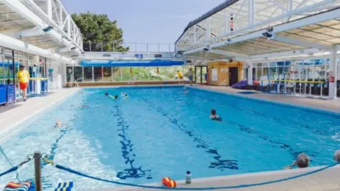 Waterside Community Trust The swimming pool at Waterside Community Trust in Ryde on the Isle of Wight.
