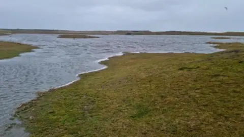 Golspie Golf Club Flooding at Golspie Golf Club