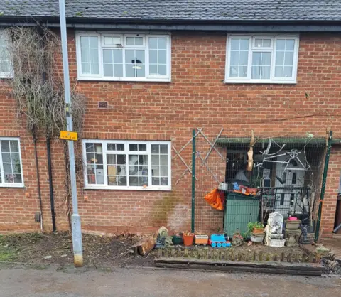 Melton Borough Council Picture of the cleared garden