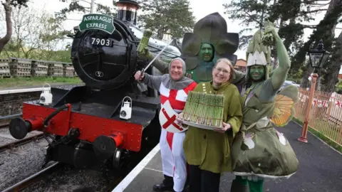 GWSR People dressed to promote the event 