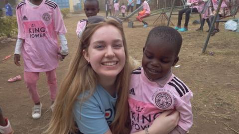 Charlotte Hope in Kenya
