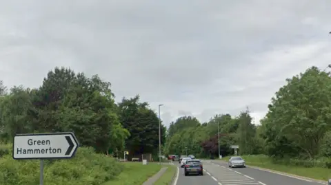 Google The A59 York Road near Green Hammerton.