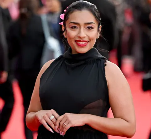 Getty Images Adriana Paz attends the "Emilia Perez" Headline Gala during the 68th BFI London Film Festival at the Royal Festival Hall on October 11, 2024 in London, England