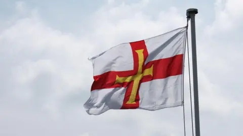 BBC A Guernsey Flag