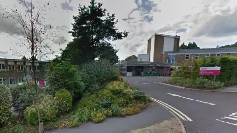 Exterior of hospice