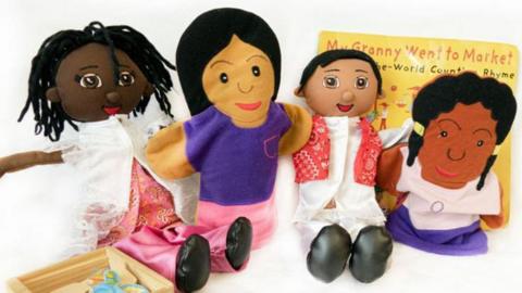 Dolls from a toy sack