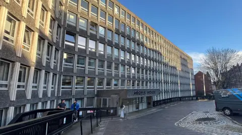 A general view of the front of Argyle House in Edinburgh.