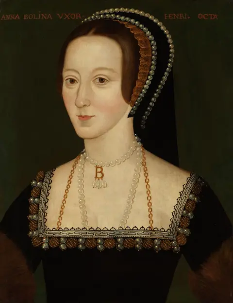 National Portrait Gallery, London An Elizabethan portrait of Anne Boleyn