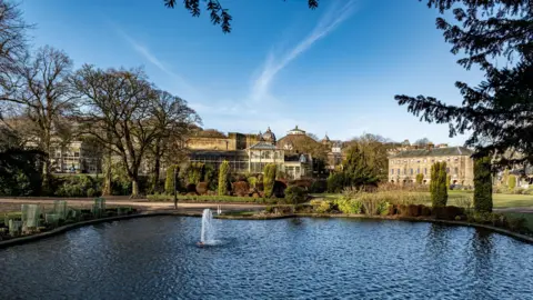 John Bradburn General view of Buxton's Pavilion Gardens