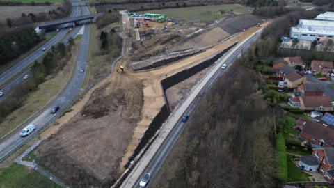 Work on the A19