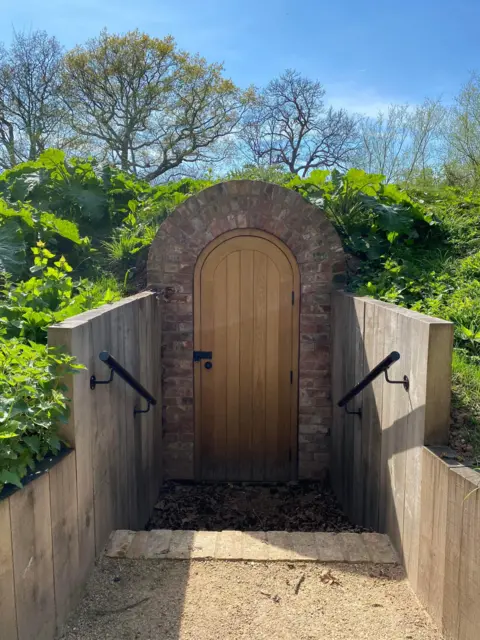 Blaby District Council Ice House entrance