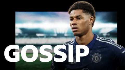 BBC Gossip logo featuring Marcus Rashford