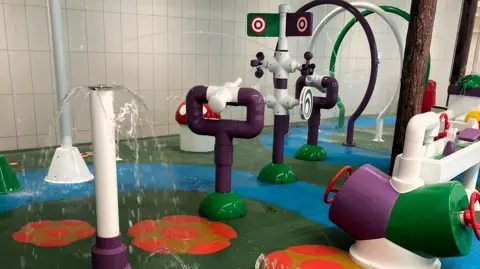 RBC Splashpad at Rivermead Leisure Centre