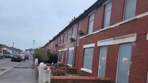 LDRS Henry Street with its tinned red-bricked terraced houses