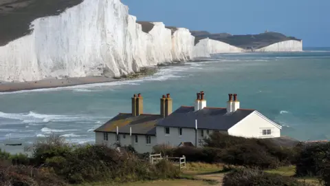 A view of Seaford Head in East Sussex