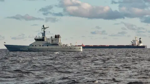 Two ships in the Baltic Sea at daytime