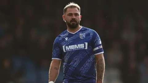 Bradley Dack in action for Gillingham