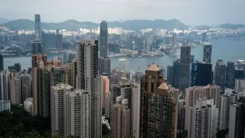 AFP via Getty Images Hong Kong's skyline
