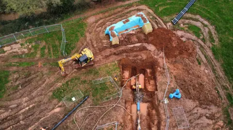 ESCAPE Burst sewer main