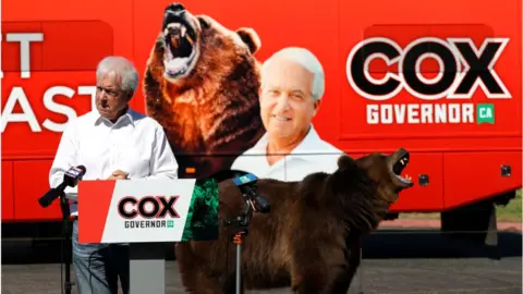 Getty Images John Cox and Tag the Bear