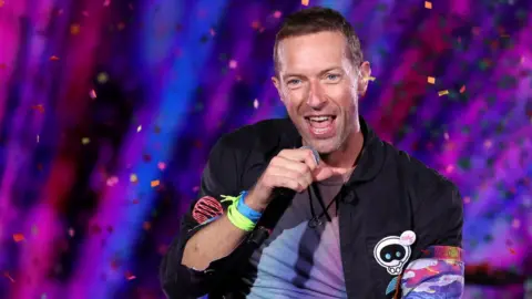 Reuters Chris Martin of Coldplay
