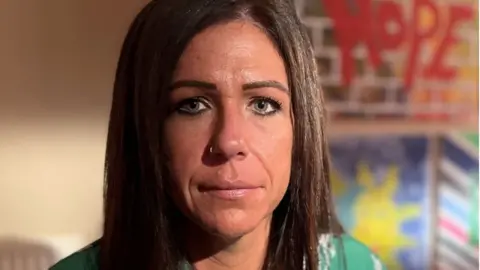 Steve Hubbard/BBC Link to Change CEO Hayley Brown