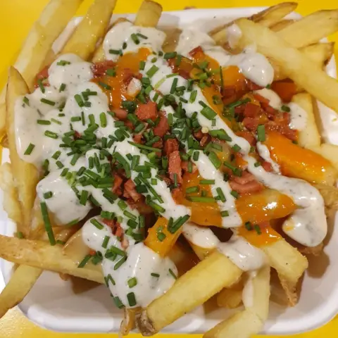 Jay and Hollie Jay and Hollie's chips.