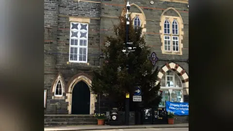 Clive Davies The tree is due to be removed this weekend