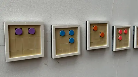 Clarke Reynolds Braille building blocks made from Lego