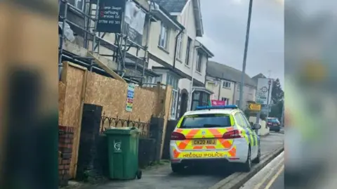 AARAN LENNOZ The property in Bangor where Chloe was working