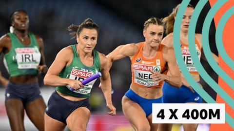 Ireland 4x400m relay team