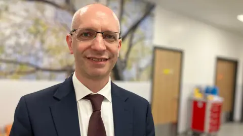 James Thomas deputy chief medical officer at Sherwood Forest Hospitals