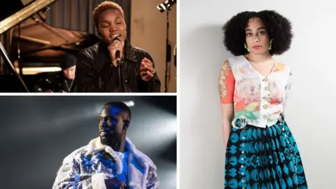 BBC / Getty Images Arlo Parks, Celeste and Ghetts