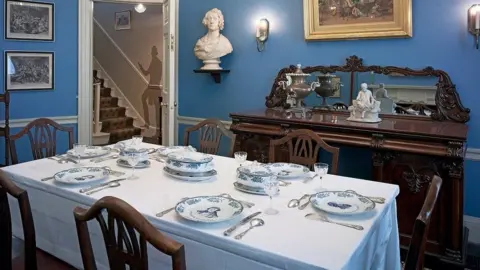 Charles Dickens Museum Dining room