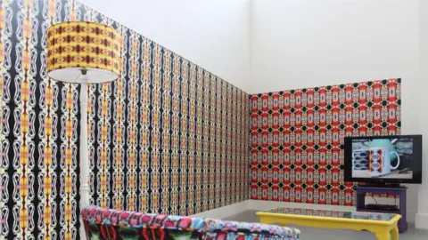 Kristina Veasey The living room in My Dirty Secret