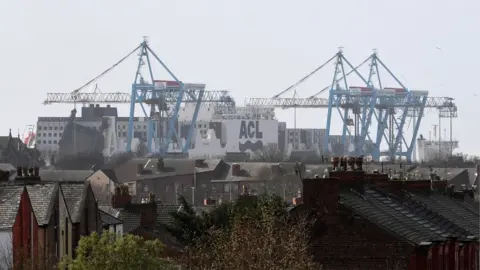 Getty Images Liverpool docks