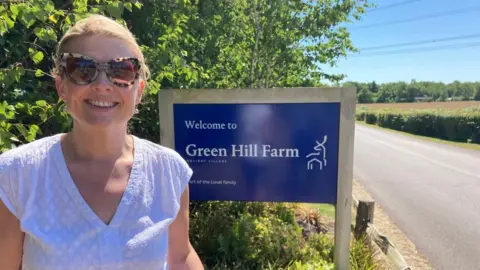 Stephanie Hildon at Green Hill Farm