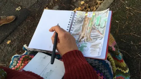 Drawing trees on Western road