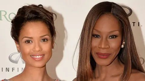 Getty Images Gugu Mbatha-Raw and Amma Asante