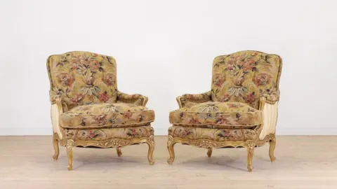 Sworders Tapestry chairs being sold by Sir Rod Stewart