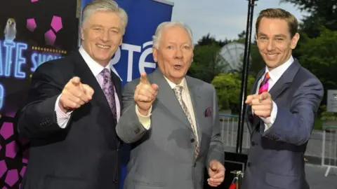 RTE Pat Kenny, Gay Bryne and Ryan Tubridy